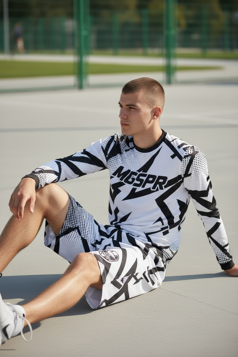 Long Sleeve Shirt and Short combo